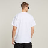 G-STAR Outlet Burger Box Rain Loose T-Shirt White