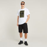 G-STAR Outlet Burger Box Rain Loose T-Shirt White
