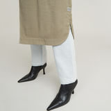 G-STAR Outlet Fluid Trench Coat Green