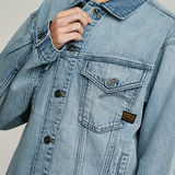 G-STAR Outlet Relaxed Denim Jacket Light blue