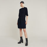 G-STAR Outlet Fluid Dress Dark blue