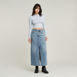 G-STAR Outlet Viktoria Long Skirt Medium blue