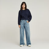 G-STAR Outlet Skater High Loose Jeans Medium blue