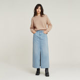 G-STAR Outlet Falda Viktoria Long Azul claro