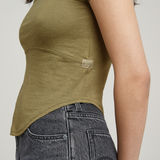 G-STAR Outlet Corset Slim Top Green