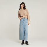 G-STAR Outlet Overdyed Structure Knitted Sweater Pink