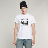 G-STAR Outlet New York T-Shirt White