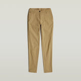 G-STAR Outlet Bronson Mid Waist Skinny Chino Beige