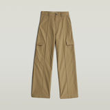 G-STAR Outlet High Waist Cargo Pants Green