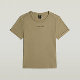 G-STAR Outlet Embro G-Script Logo Top Green