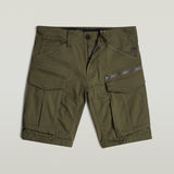 G-STAR Outlet Rovic Zip Regular Shorts Grey