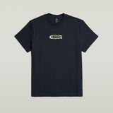 G-STAR Outlet Old Skool Logo T-Shirt Dark blue