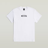 G-STAR Outlet Old Skool Logo T-Shirt White