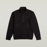 G-STAR Outlet Sudadera Nifous Half Zip Negro