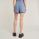 G-STAR Outlet Overdyed Sweat Skort Azul claro