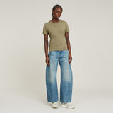 G-STAR Outlet Embro G-Script Logo Top Green