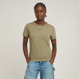 G-STAR Outlet Embro G-Script Logo Top Green
