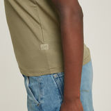 G-STAR Outlet Embro G-Script Logo Top Green