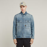 G-STAR Outlet Mosa Overshirt Light blue