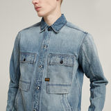 G-STAR Outlet Mosa Overshirt Light blue