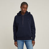 G-STAR Outlet Premium Core 2.0 Hooded Sweater Dark blue