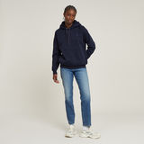 G-STAR Outlet Premium Core 2.0 Hooded Sweater Dark blue