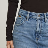 G-STAR Outlet Viktoria Shorts Skirt Clean Edge Medium blue