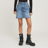 G-STAR Outlet Viktoria Shorts Skirt Clean Edge Medium blue