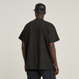 G-STAR Outlet Flock G-Script Loose T-Shirt Black