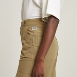 G-STAR Outlet High Waist Cargo Pants Green