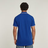 G-STAR Outlet Polo Dunda Slim Stripe Azul intermedio