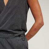 G-STAR Outlet Wrap Jumpsuit Black