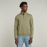 G-STAR Outlet Nifous Half Zip Sweater Green
