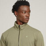 G-STAR Outlet Nifous Half Zip Sweater Green