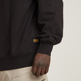 G-STAR Outlet Sudadera Snap Button Loose Negro