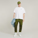 G-STAR Outlet QR Mini Maxi Boxy T-Shirt White