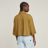 G-STAR Outlet Boxy Shirt Beige
