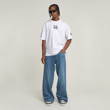G-STAR Outlet Long Pocket Loose Jeans Medium blue