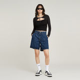 G-STAR Outlet Barrel Utility Shorts Dark blue