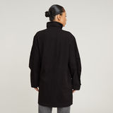 G-STAR Outlet Overdyed Parka Black