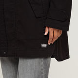 G-STAR Outlet Overdyed Parka Black