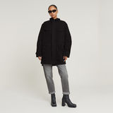 G-STAR Outlet Overdyed Parka Black