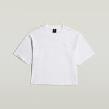 G-STAR Outlet Top holgado con costura horizontal Blanco