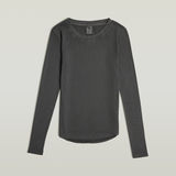 G-STAR Outlet Overdyed Slim Top Black