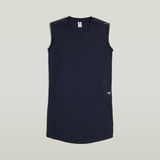 G-STAR Outlet Seam Detail Loose Dress Dark blue