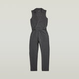 G-STAR Outlet Wrap Jumpsuit Black