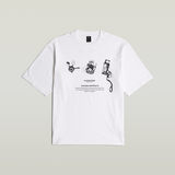 G-STAR Outlet Archive Boxy T-Shirt White