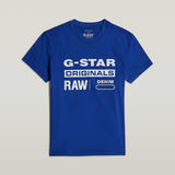 G-STAR Outlet Originals T-Shirt Medium blue