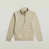 G-STAR Outlet Nifous Half Zip Sweater Beige