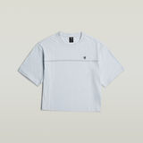 G-STAR Outlet Horizontal Seam Loose Top Light blue